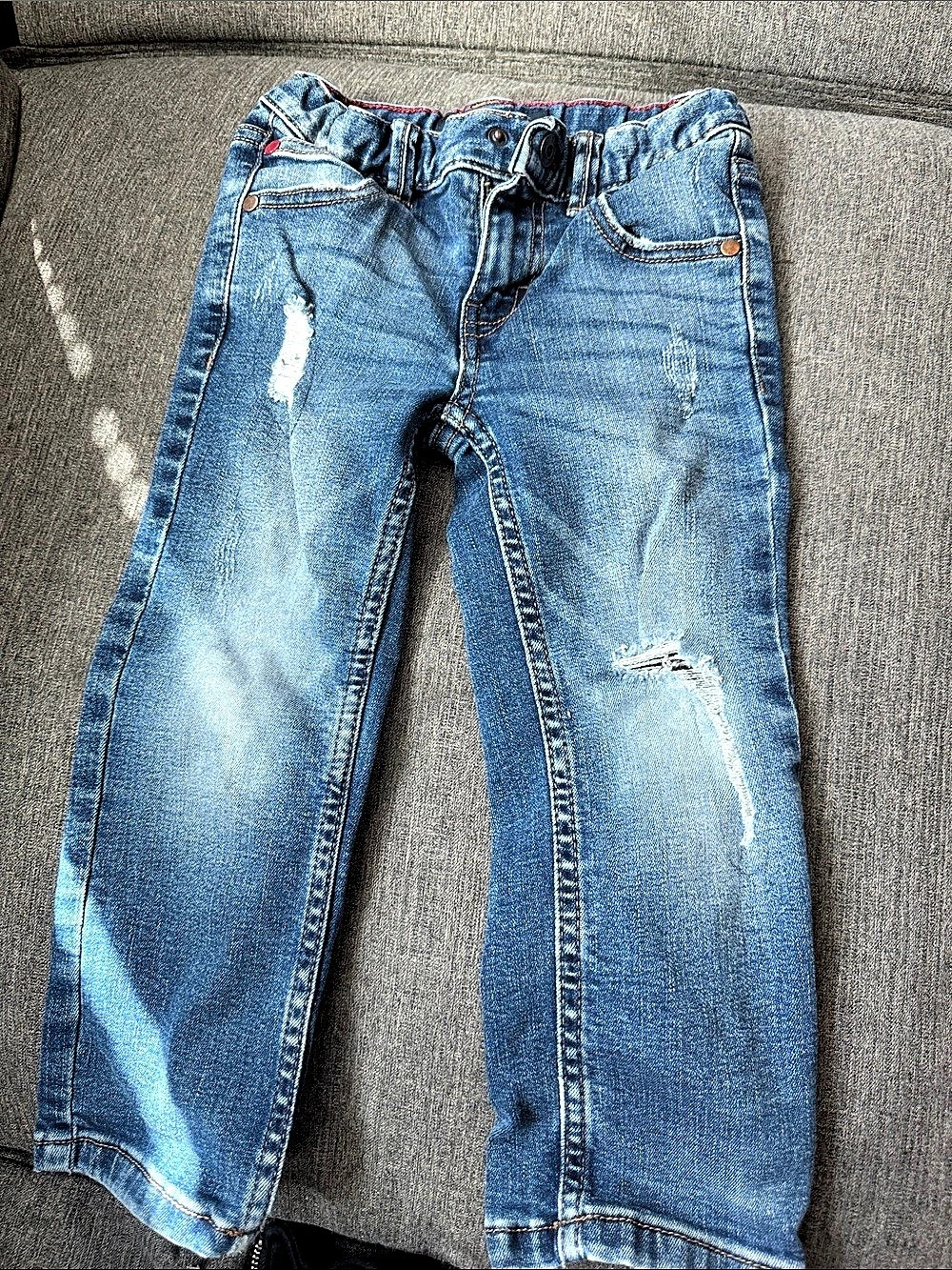 Tommy Hilfiger Boys Jeans Size 3T Blue Distressed